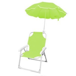 Kids Folding Beach Chair with Umbrella