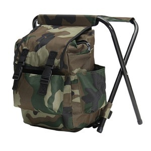 Cooler Backpack with Folding Chai