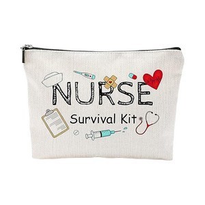 Breast Cancer Awareness Makeup Bag