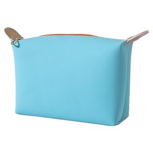 Layered PU Leather Cosmetic Bag