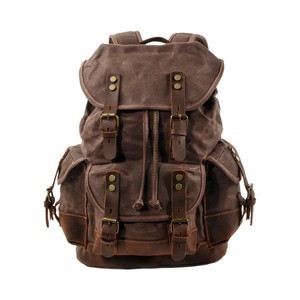 Waterproof Waxed Canvas Backpack