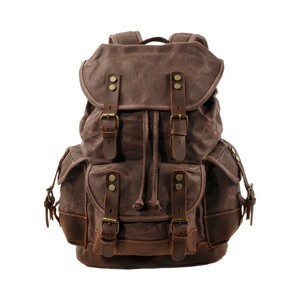 Waterproof Waxed Canvas Backpack