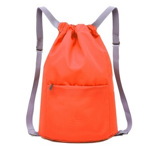 Outdoor Foldable Sports Drawstring Backpack