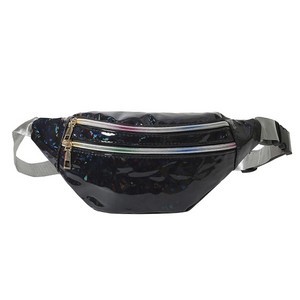 Holographic Neon PU Leather Fanny Pack