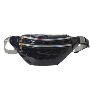 Holographic Neon PU Leather Fanny Pack