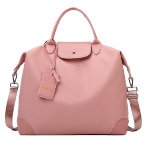 Nylon and Polyester Travel Bag with Adjustable Shoulder Strap