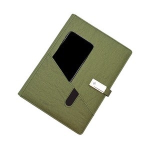 Notebook with 8000mAh Power Bank