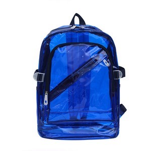 Pvc Clear Plastic Daily Backpack