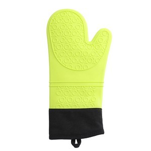 Silicone Oven Mitt w/ Cotton Lining