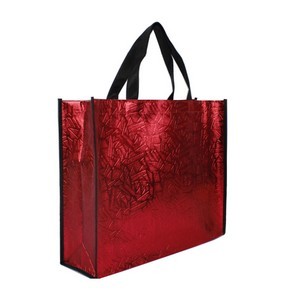 Laser Glitter Non-woven Shopping Bag