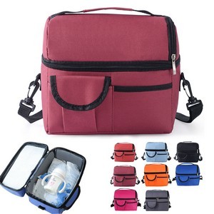 Oxford Fabric Insulated Picnic Cooler Bag