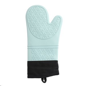 Silicone Oven Mitt w/ Cotton Lining
