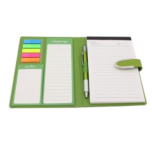 PU Magnetic Buckle Notebook with Pen