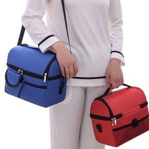 Oxford Fabric Insulated Picnic Cooler Bag