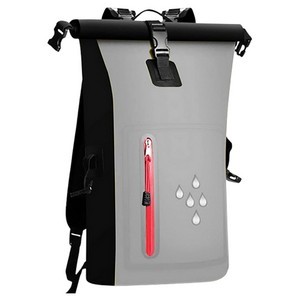 Waterproof PVC Roll-Top Backpack