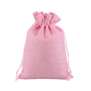 Recyclable Burlap Drawstring Gift Bag