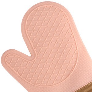Textured Grip Silicone Mitt