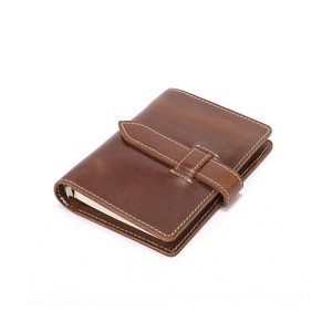 Detachable Soft Leather Bound Notebook