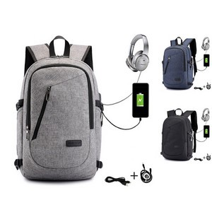 Laptop Anti Theft Backpack with USB Charging Port