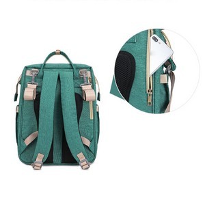 Foldable Diaper Backpack w/ Baby Bed