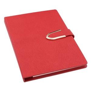 PU Magnetic Buckle Notebook with Pen