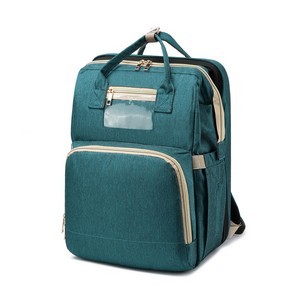 Foldable Diaper Backpack w/ Baby Bed