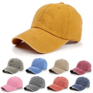 Vintage Washed Cotton Adjustable Cap