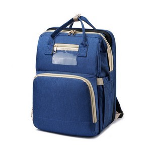 Foldable Diaper Backpack w/ Baby Bed