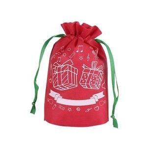 Christmas Drawstring Gift Bag