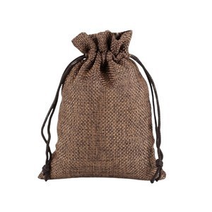 Recyclable Burlap Drawstring Gift Bag