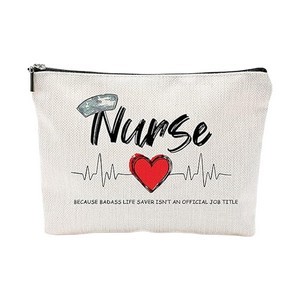 Breast Cancer Awareness Makeup Bag