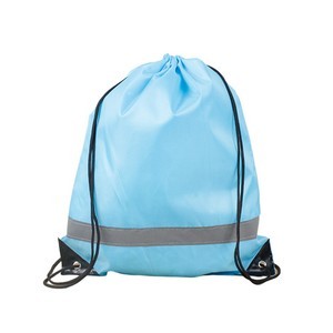 Reflective Drawstring Backpack