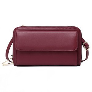 Women PU Leather Crossbody Phone Bag
