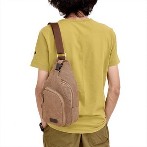 Outdoor Adventure Canvas Crossbody Bag