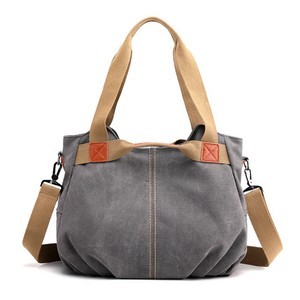 Retro Canvas Shoulder Bag