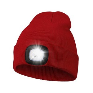 USB Rechargeable Light Beanie Hat