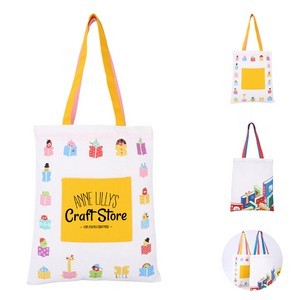 10oz Sublimated Poly-Cotton Tote Bag