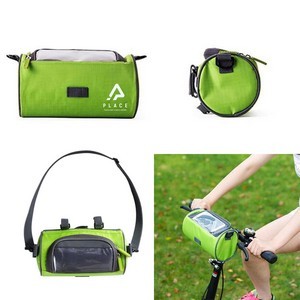 Bike Front Tube Waterproof Touch Screen Bag