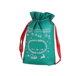 Christmas Drawstring Gift Bag