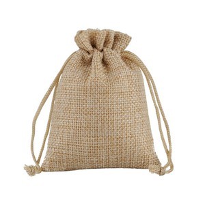 Recyclable Burlap Drawstring Gift Bag