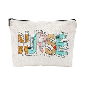 Breast Cancer Awareness Makeup Bag