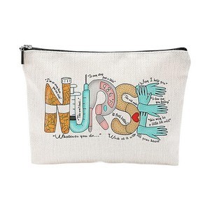 Breast Cancer Awareness Makeup Bag