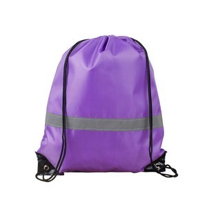Reflective Drawstring Backpack