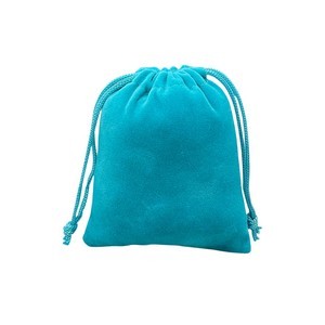 Fiber Suede Drawstring Bag