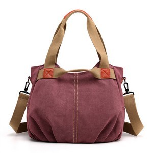 Retro Canvas Shoulder Bag
