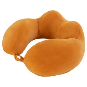 2N1 Gingerbread Heart Cushion & Neck Pillow Set