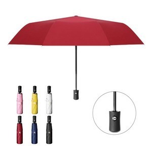 Arc Dual Button Telescopic Folding Umbrella