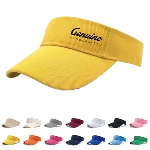 Cotton Twill Athletic Visor Cap