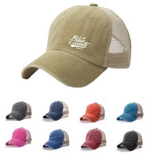 Vintage Ponytail Baseball Cap