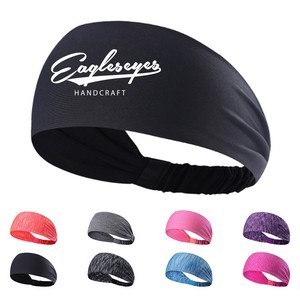 Moisture-Wicking Athletic Headband